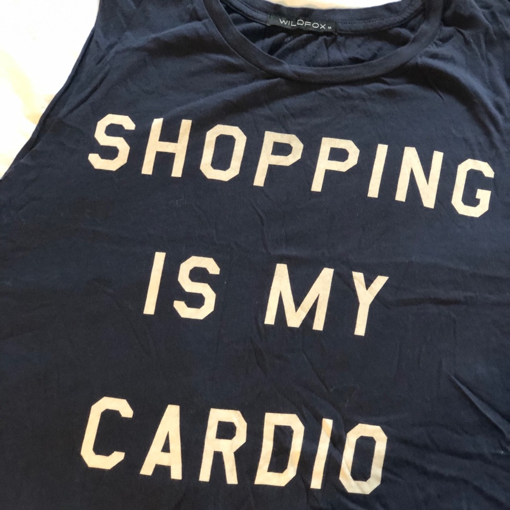 Wild fox Crop Muscle Tank